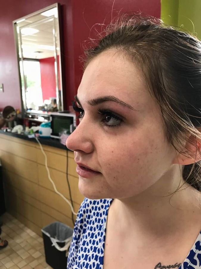Threaded brow, side profile